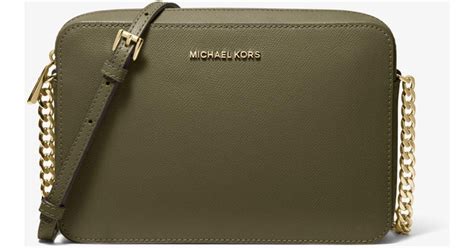 crossbody michael kors green bag|Michael Kors olive green backpack.